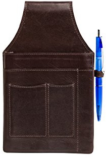 Shenky Kellnertasche Gürtelhalfter Tasche (Braun 9715)