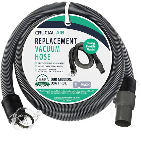 Replacement Vacuum Cleaner Hose – Compatible with Eureka Part # 16130-1 – Fits Eureka Vacuum Models Airspeed, AS1000A, AS1002A, AS1050A, AS1052AX - by Think Crucial (1 Pack)