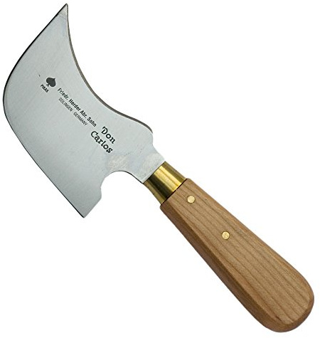 Don Carlos support en Quater Lune couteaux Spatule Outil de sol