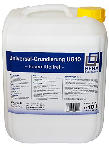 Grundierung Tiefengrund Voranstrich Haftgrundierung Tiefgrund lösemittelfrei 10L für Innen und Außen