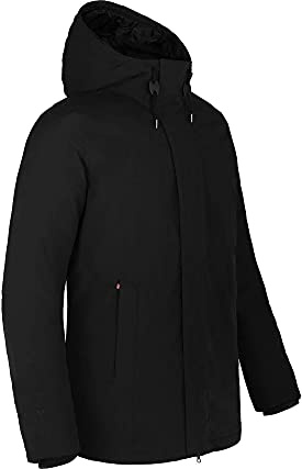 Bergson Jukka | Herren Winter-Parka - Warm wattierter Herren Winter-Parka aus bi-elastischem Stretch Material, Normalgrößen, 100% wasserdicht (20.000 mm Wassersäule) & verschweißte Nähte, absolut Win