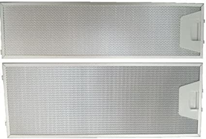 RECAMBIOS DREYMA Pack 2 Filtros Aluminio Campana Extractora compatible con Teka 500x192 500x137 modelo TL1 62 Codigos 61874021 61874022 Alta Captura Grasa Lavables Repuesto Profesional