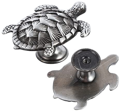 DOITOOL 2stücke Schildkröte Geformte Schrank Und Schubladengriffe Aus Legierung Türgriffe Für Kleiderschränke Bücherregale Und Schränke