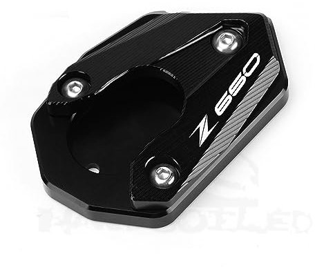 Motorrad Seitenständer Unterlage Für Z900 Z650 2023 Motorrad Ständer Extender Fuß Seite Stehen Verlängerung Pad Unterstützung Zubehör(3,For Z650)