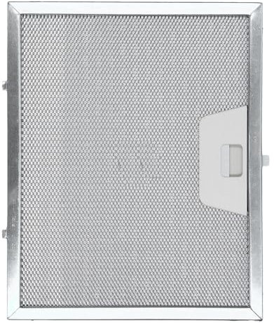 ensipart Metallfettfilter für Dunstabzugshaube kompatibel mit Franke 133.0017.055 kompatibel mit Electrolux 50251235003 kompatibel mit Whirlpool 481248088036
