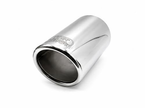 Auspuffblende kompatibel mit ONE + COOPER Edelstahl R50 R52 R56 rund 65mm abgeschrägt