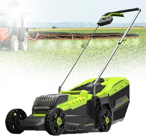 2-in-1 Electric Cordless Lawn Scarifier and Dethatcher with Brushless Motor, 3 Adjustable Depths for Healthy Lawns and Gardens