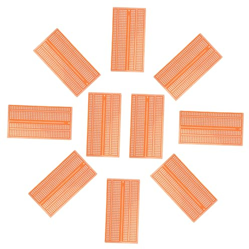 Cabilock 10 Stück Universelle Leiterplatten 5 X 9,5cm Multifunktionale Lötplatinen für Elektronik Bastelprojekte Langlebige Prototyp Platinen für Schaltungsversuche
