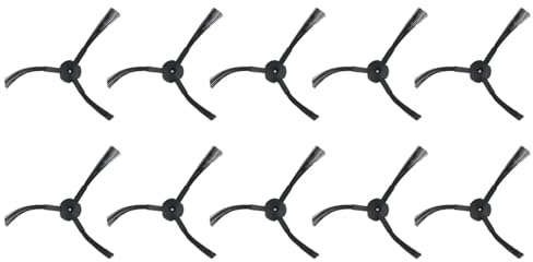 LOKLNEYK Accessories Side Brush Removement Sweeper Set Side Brushes 10pcs，Compatible for Medion， MD 16192/18500 Side Brush