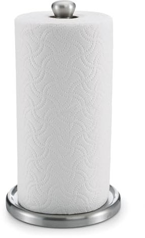 Polder Single-Tear Paper Towel Holder, Stainless_Steel, Silver, No Size