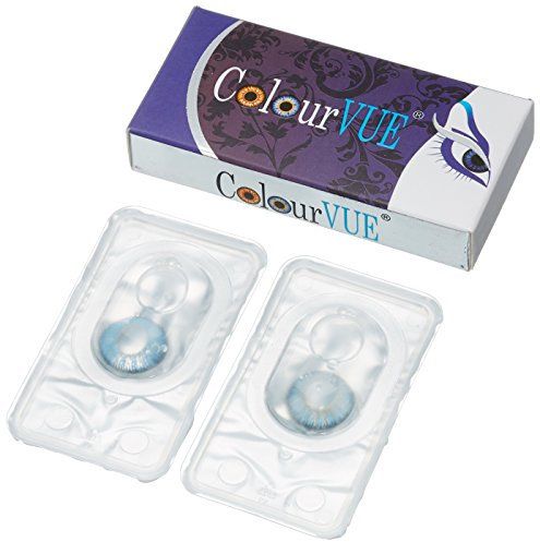 Farbige Kontaktlinse Glamour Aqua 3 Monate Einweg 14 mm stärke 0.00 von ColourVUE entfernt