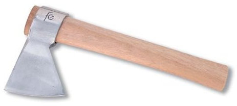 Flores Cortés - Hacha vizcaina inox.250 grs.mgo.madera