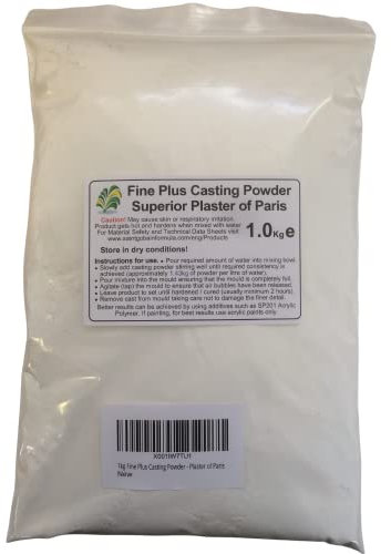 Plaster 1kg Fine Plus Casting Powder of Paris