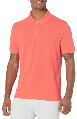 Amazon Essentials Homme Polo en Coton Piqué Coupe Ajustée