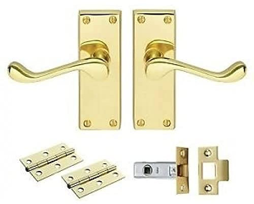 Carlisle Brass GK002EB/INTB Contract Viktorianisches Riegel-Set, Messing, 118 X 40 mm