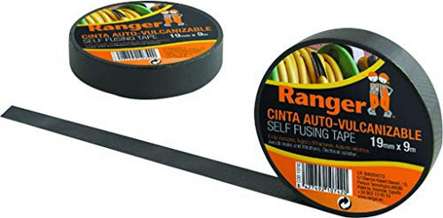 miarco 10742 10742-Cinta Autovulcanizable Brico Negra 19mm x 9m