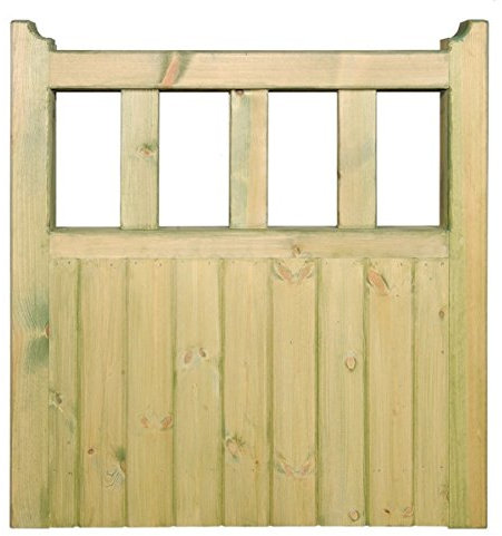 Quorn Single Timber Garden Gate 900mm GAP x 900mm High QU03
