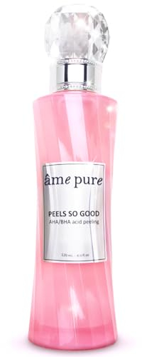 Ame Pure Peels So Good Fruchtsäure-Peeling – 120 ml Sanftes Gesichtspeeling Gel – AHA/BHA Peeling für das Gesicht - Enthüllt reine strahlende Haut - Geeignet für empfindliche Haut!