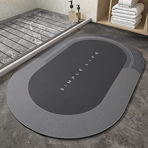 YeahBoom Super Absorbierende Bodenmatte,Schmutzabweisend Bodenmatte Für Bad,Memory-Schaum-Badematten-Set,Mikrofaser Badematte,Duschmatte rutschfest,rutschfeste Mikrofaser Badematten