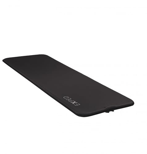 Exped SIM 3.8 Lw Schwarz - Selbstaufblasende robuste Luftmatratze, Größe 197 cm - Farbe Black