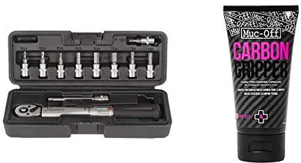 Mighty 880275 Werkzeug Drehmomentschlüssel & Muc-off Putz Reinigungsmittel Bike Wash Carbon Gripper, 75g, 349