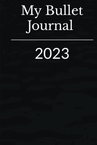Personal Bullet Journal: 2023