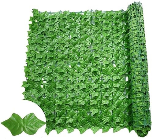 SDKFJ Künstlicher Efeu-Sichtschutz UV-beständig Sichtschutzwand Landschaftsbau Gartenzaun Balkonschirm Anpassbar(Color:1.5x9m,Size:)
