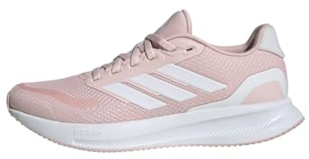 adidas Damen Runfalcon 5 Running Shoes, Sandy Pink/Cloud White/Core Black, 39 1/3 EU