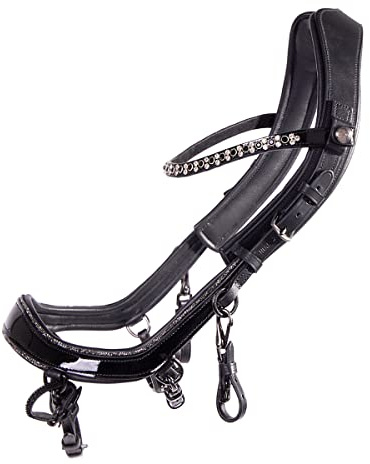 Presteq Trense FaySport Glitter PresTec Schwarz - Cob/VB