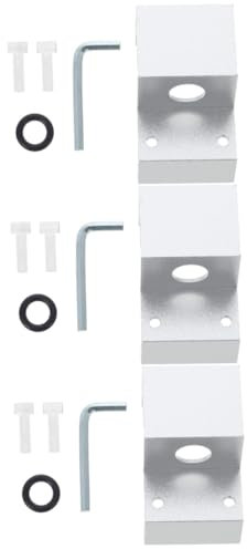 BESPORTBLE 3pièces Clip De Fixation Multifuntionnel Acier pour Tuyaux Aquatiques Support Aquarium pour Tuyau Eau Pince De Maintien pour Réservoir De Poissons Collier Serrage Ajustable