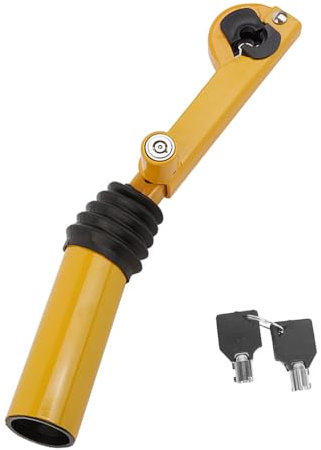 Hsthe Sea Blocco Freno a Mano Universale per Auto, Blocco di Sicurezza antifurto in Acciaio Inossidabile per Camion, SUV, rimorchi - Forte Protezione Contro i furti