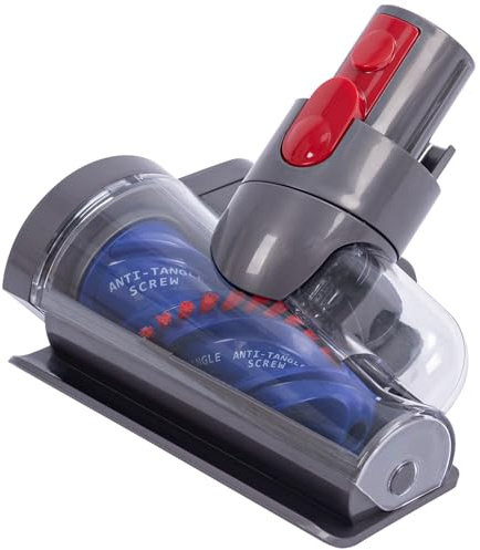 Mini Turbo Spazzola Compatibile con Dyson V7 V8 V10 V11 V15 Spazzola Materassi Spazzola Divano Accessori Tessuti Spazzola Piccola Testina Motorizzata per Divano Sedile Poltrona Rimuove Batteri e Aller