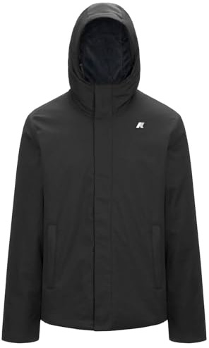 K-Way Giacca Invernale da Uomo Marchio, Modello Jacko Twill Marmotta K8133DW, Realizzato in Sintetico.