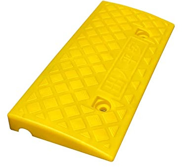 SFNIOKFG Rampe de Trottoir légère, rampes de Trottoir Portables, Rampe de marchepied, Fond de rainure épais en Plastique PVC pour Garage, Scooter, vélo, Moto, Fauteuil Roulant (Couleur : ja