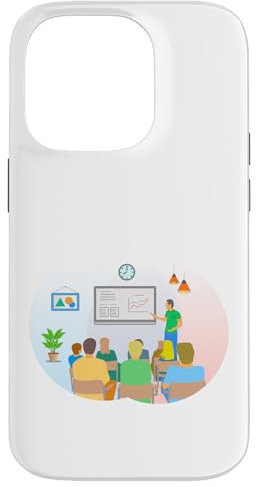 Meeting in The Conference Room Boardroom Meeting Office Case for iPhone 14 Pro
