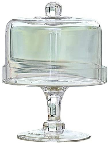 Alzata per Torta in Vetro per la casa, Set per la conservazione della Frutta, Set per Insalata, Cupola per Ciambelle, Decorazione per Hotel, Vassoio per Dessert, Alzata per Torta