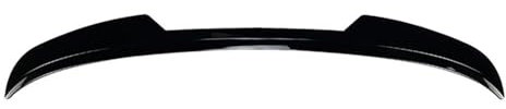 Auto Heckspoiler Für Ford Für Fiesta Für ST Line MK6 MK6.5 2008-2017 Feste Wind Heckscheibe Obere Kofferraumsplitterlippe Spoiler Heckflügel(Glossy Black)