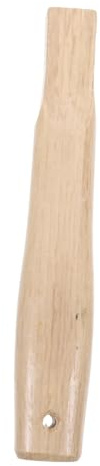 SOPOTUTU Woodworking Hatchet Handle with Hole Design, Khaki Wood Mallet and Hammer Grip Handle for Versatile Use and Easy Installation in Home Repair Tasks