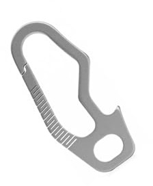micherr Durability Alloys Keychains Clip Carabiner with Bottle Openers Tool Compacts Carabiner for Outdoor Activity