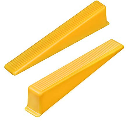 OGORI Tile Leveling Wedges,100 PCs Reusable Tile Level Wedges Only(100 pcs Wedges)