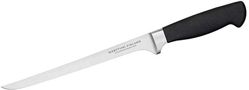 Marttiini Filetiermesser, Stahl 1.4116, geschmiedet, satinierte Klinge, Santoprene-Griff