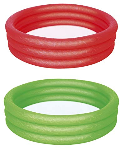 2 x Children's Pool Diameter 152 cm Paddling Pool Swimming Pool