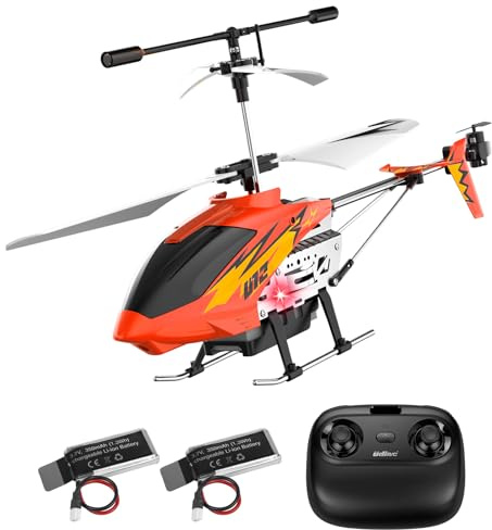 Cheerwing U12 Remote Control Helicopter with Altitude Hold, Mini RC Helicopter for Adults Kids, One Key take Off/Landing and 2 Batteries