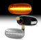 Recambo LED Seitenblinker mit E-Zulassung | Plug & Play | CanBus - Fehlerfrei | SMD Blinker kompatibel für Fiat Bravo II | Typ 198 | BJ 2007-2014 | KLARGLAS