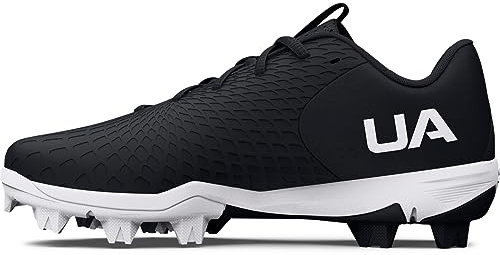 Under Armour Chaussures de softball Glyde 2.0 Rm pour femme, (001) Noir/Noir/Blanc, 36 EU