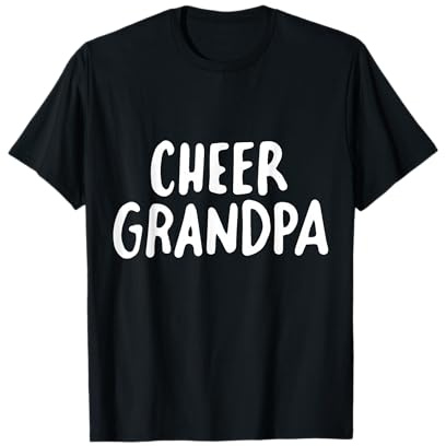Passender Familien-Cheerleader Großvater Cheer Grandpa T-Shirt