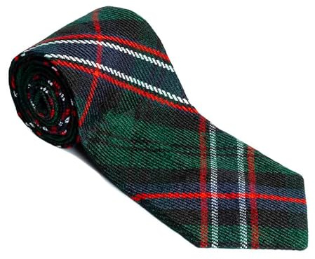 Cravates BELGLY pour hommes, cravates écossaises des Highlands à tartan, cravate à carreaux de kilt tartan, cravates en laine de clan acrylique pour hommes, taille unique