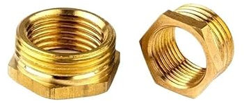 TNGNMGVSJ 1pc Brass Hose Fitting Hex Reducer Bushing M/F 1/8 1/4 3/8 1/2 3/4 1 Male to Female change Coupler Connector Adapter(03-04)