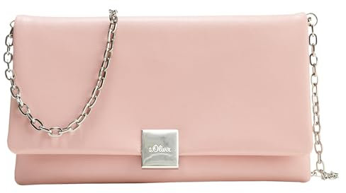 s.Oliver Kleine Clutch in Leder-Optik