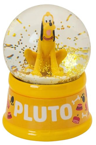 Stor Globo de Nieve de Pluto en Caja de Regalo